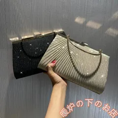 パーティバッグ レディース 大きめ 結婚式 2way フォーマル クラッチ ショルダー ブライダル ロングチェーン がま口 二次会051525