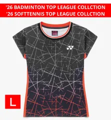 YONEX WOMEN ゲームシャツ NTT東日本バドミントンモデル カタログ未掲載 受注会限定 ブラック 007 Ｌ