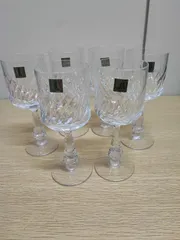 【未使用品】HOYA　クリスタル　Corolle(コロール)ワイングラス　6個セット