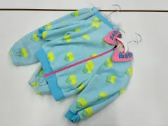 ベベベベ XS(85) フリース 上下 セットアップ キッズ