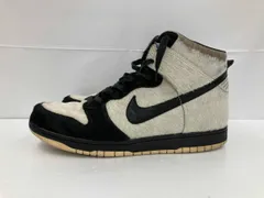 NIKE ナイキ DUNK HIGH PANDA ダンクハイ パンダ 323955-101 スニーカー 28.5 ブラック ベージュ 通年