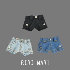 オビツ11　ショートパンツ　ねんどろいどどーる　ボトムス　デニム