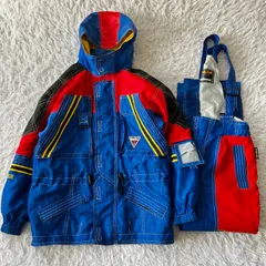 Fabliceファブリス スキーウェア セットアップ 上下セット スノーウェア ブルー 古着 3635