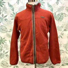 GR1074 FIRST DOWN フリース ジャケット メンズ LL オレンジ