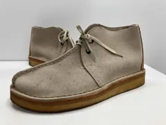 CLARKS×BEAMS クラークス ビームス 40周年記念　DESERT TREK デザートトレック チャッカブーツ ベージュ 25.5cm