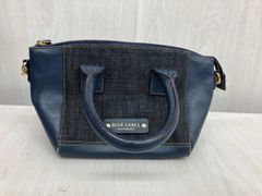 極美品 ブルーレーベルクレストブリッジ ショルダーバッグ 2way デニム