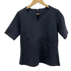 theory luxe(セオリーリュクス) 半袖カットソー サイズ040 M レディース美品  - ダークネイビー