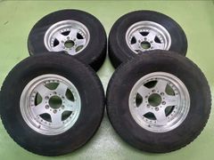 即購入╳PCD135 5穴 エクスペディション純正ホイールタイヤ付き4本