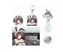 時崎狂三 グッズセット デート・ア・ライブV グッズセット 時崎 狂三 ロリータバニーVer. カンバッジ アクリルキーホルダー デカアクリルスタンド フェイスタオル セット 缶バッジ キーホルダー アクリルスタンド タオル デート・ア・ライブ デアラ