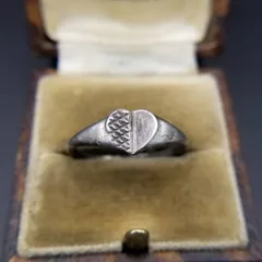 希少　ヴィンテージ　リング　アンティーク　クロス　シグネット　アメリカ　925 希少 ヴィンテージ リング アンティーク クロス シグネット アメリカ