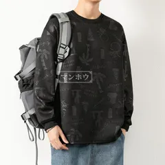 スウェット メンズ プルオーバー トレーナー  ファッション 長袖Tシャツ  秋冬 トップス Tシャツ クルーネック おしゃれ 無地