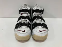 NIKE ナイキ スニーカー エアモア アップテンポ ホワイトブラック バーシティレッド 26.5cm