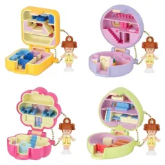 【中古】キーホルダー 全4種セット 「Polly Pocket ミニチュアチャーム2」