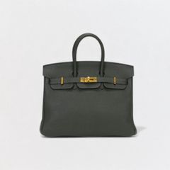 エルメス HERMES バーキン25 バーキン 25 バッグ トートバッグ トゴ ヴェールマキ Vertmaquis ダークグリーン Green 緑 ゴールド金具 エルメス HERMES バーキン25 バーキン 25 バッグ トートバッグ トゴ