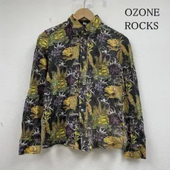 オゾン ロックス 90s 00s 長袖 和柄 カットソー シャツ ブラウス Shirt ロングスリーブ 総柄 プリント レディース S ISItems【USED】【古着】【中古】50147216のサムネイル