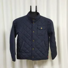 ポロ キッズ 軽量ダウン ネイビー 155