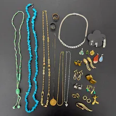 【遺品整理31】ジュエリーまとめて　GIVENCHY　MARYQUANT  SV925あり  ネックレス イヤリング トップ リング アクセサリー