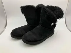 UGG／ショートブーツ／スウェード／ブラック／24cm