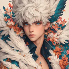 パネル生地 新柄 イケメン8柄