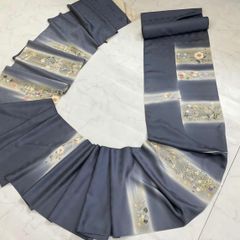 ma8418 夏着物 正絹 反物 五泉 駒絽 小紋 未仕立て 着尺 絽着物 - メルカリ