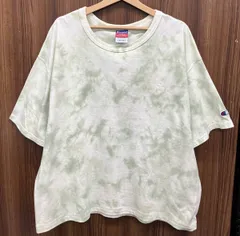 Champion/チャンピオン T105 WH半袖Tシャツ タイダイ 緑系 サイズXL ホンジュラス製