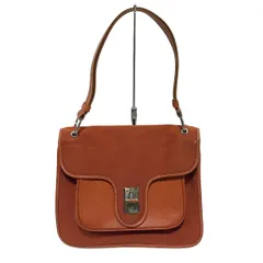 極美品　希少デザイン　HOGAN ホーガン フリンジ レザー ハンドバッグ 袋付 極美品 希少デザイン HOGAN ホーガン フリンジ レザー ハンドバッグ 袋