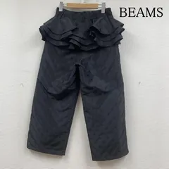 ビームス BEAMS COUTURE バックフリル付き クロップド パンツ 総柄 ドット柄 レディース 表記無し ISItems【USED】【古着】【中古】50147714