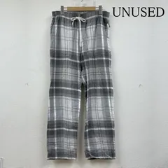 アンユーズド 22SS one wash Check pants リラックス パンツ ウエストゴム UW1040 メンズ 2 ISItems【USED】【古着】【中古】50147204のサムネイル