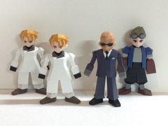 FF7 ファイナルファンタジーⅦ ミニフィギュア シド 神羅兵 ルード