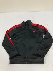 送料無料★adidas アディダス★ジャージ　トラックジャケット★キッズ　子供　140 ブラック　#71128sbj