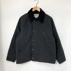 HOUSTON ヒューストン ショートハンティングジャケット 51311 ブルゾン カジュアル 古着 メンズ Lサイズ ブラック アウター A15349◆のサムネイル