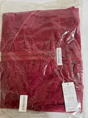 A【A20-87】◇Kawai Okuda   サイズM   ワンピース　赤　無地