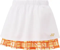 ヨネックス YONEX テニス ウィメンズスカート  26173 428 ファインオレンジ