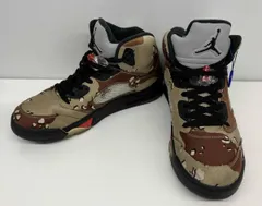ナイキ NIKE シュプリーム Supreme スニーカー AIR JORDAN 5 RETRO 824371-201 28cm