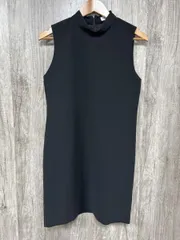 ZARA ザラ シンプル 無地 Aライン ワンピース sizeS/黒 ■◆ レディース