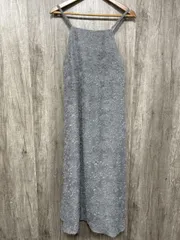 earth music&ecology アース ミュージックアンドエコロジー 刺繍 花柄 キャミソール ワンピース sizeF/グレー ◇■ レディース