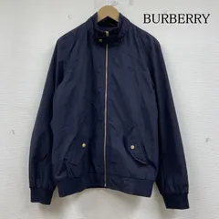 バーバリー 4023854 現行タグ スイングトップ ハリントン ジャケット フルジップアップ ホースロゴ 刺繍 ワンポイント メンズ 表記無し ISItems【USED】【古着】【中古】50147235