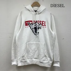 ディーゼル パーカー プルオーバー ロゴ グラフィックデザイン プリント 長袖 スウェット フーディ― メンズ L ISItems【USED】【古着】【中古】50147276