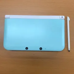 Nintendo 3DS LL 本体 ミント × ホワイト 初期化済み SDHCメモリーカード(4GB) タッチペン付き