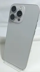 整備済！　iPhone15　Pro Max　A3105　256GB　本体　ナチュラルチタニウム 　SIMフリー　箱　257029015