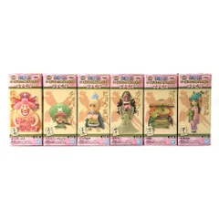 ● BANDAI SPIRITS フィギュア 全6種セット 「ワンピース」 ワールドコレクタブルフィギュア-ワノ国7- 未開封品