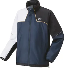 ヨネックス YONEX テニス ユニ裏地付ウィンドウォーマーシャツ メンズ レディース 男性 女性 セットアップ ウインドブレーカー 練習 トレーニング 部活動 クラブ チーム 学校 通学  70095 277 ダークガン