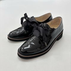 Amb♡レザーリボンスニーカー 美品 - メルカリ