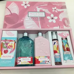 42A007 未使用⭐️ ロクシタン チェリーライム シークレットコンプリート 香水 シャワージェル ボディミルク ミスト ハンドクリーム