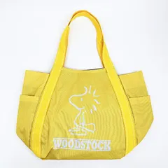 スヌーピー ウッドストック バルーントートバッグ イエロー SNOOPY