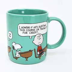 スヌーピー マグカップ グリーン コップ 日本製 SNOOPY