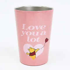 ディズニー くまのプーさん ステンレスタンブラー ピンク ランチ コップ Disney
