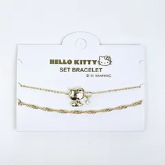サンリオ ハローキティ セットダブルブレスレット お座り アクセサリー Sanrio