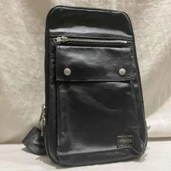 PORTER レザーワンショルダー 吉田カバン ブラック ポーター 