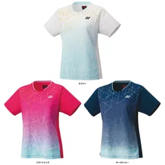 ヨネックス YONEX テニス ウィメンズゲームシャツ スリム シャツ ベリークール キシリトール 部活 クラブ 練習 練習試合 自主練 トレーニング  20813 554 ダークネイビー